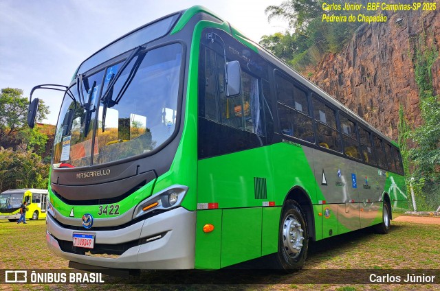 VB Transportes e Turismo 3422 na cidade de Campinas, São Paulo, Brasil, por Carlos Júnior. Número da foto: #13142015.