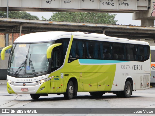Costa Verde Transportes RJ 217.050 na cidade de Rio de Janeiro, Rio de Janeiro, Brasil, por João Victor. Número da foto: #13141712.