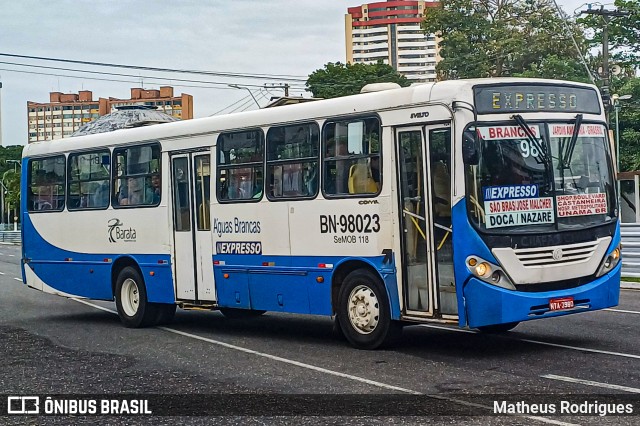 Transportes Barata BN-98023 na cidade de Belém, Pará, Brasil, por Matheus Rodrigues. Número da foto: #13139675.