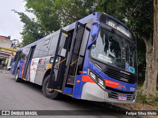 Next Mobilidade - ABC Sistema de Transporte 81.911 na cidade de São Bernardo do Campo, São Paulo, Brasil, por Felipe Silva Melo. Número da foto: #13139969.