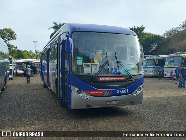 BB Transportes e Turismo 27.661 na cidade de Campinas, São Paulo, Brasil, por Fernando Félix Ferreira Lima. Número da foto: #13141490.