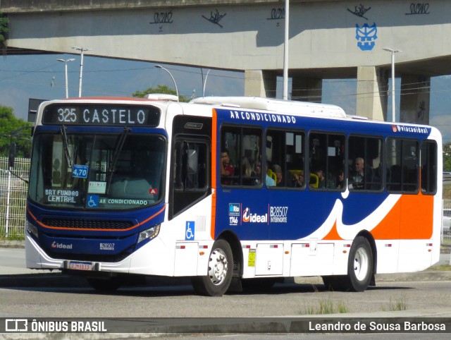 Viação Ideal B28507 na cidade de Rio de Janeiro, Rio de Janeiro, Brasil, por Leandro de Sousa Barbosa. Número da foto: #13141499.