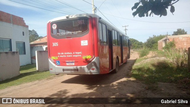 Auto Viação Salineira 305 na cidade de Cabo Frio, Rio de Janeiro, Brasil, por Gabriel Silva. Número da foto: #13139152.