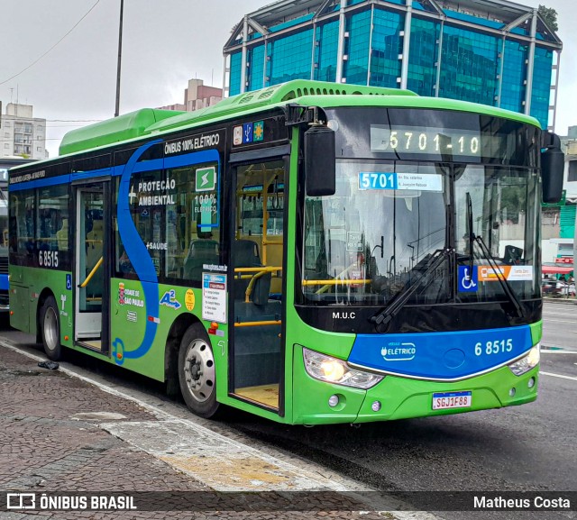 Cooper Líder > A2 Transportes 6 8515 na cidade de São Paulo, São Paulo, Brasil, por Matheus Costa. Número da foto: #13140045.
