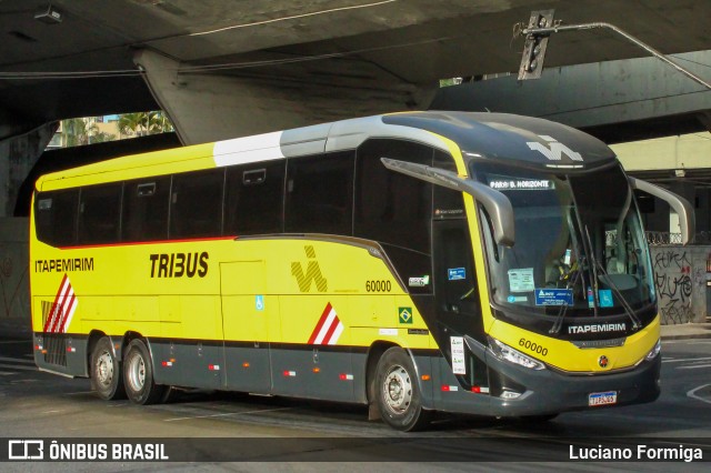 Viação Nova Itapemirim 60000 na cidade de Belo Horizonte, Minas Gerais, Brasil, por Luciano Formiga. Número da foto: #13142122.