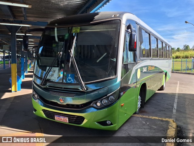 Turin Transportes 2445 na cidade de Ouro Branco, Minas Gerais, Brasil, por Daniel Gomes. Número da foto: #13139649.