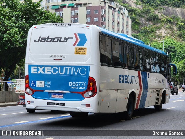 Auto Viação Jabour D86776 na cidade de Rio de Janeiro, Rio de Janeiro, Brasil, por Brenno Santos. Número da foto: #13139413.
