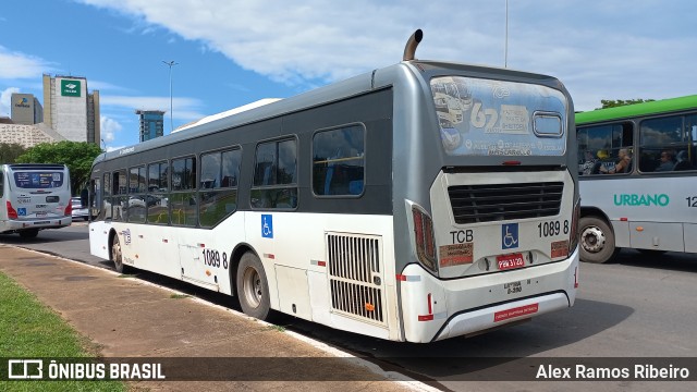 TCB - Sociedade de Transportes Coletivos de Brasília 1089 8 na cidade de Brasília, Distrito Federal, Brasil, por Alex Ramos Ribeiro. Número da foto: #13141807.