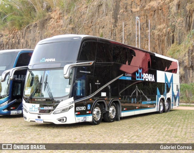 Empresa de Ônibus Nossa Senhora da Penha 65080 na cidade de Campinas, São Paulo, Brasil, por Gabriel Correa. Número da foto: #13140847.