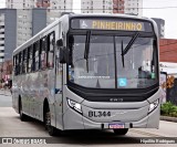 Transporte Coletivo Glória BL344 na cidade de Curitiba, Paraná, Brasil, por Hipólito Rodrigues. Número da foto: #13140236.