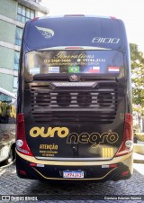 Ouro Negro Transportes e Turismo 8100 na cidade de Petrópolis, Rio de Janeiro, Brasil, por Gustavo Esteves Saurine. Número da foto: #13141112.