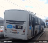 Viação Praia Sol 12180 na cidade de Serra, Espírito Santo, Brasil, por SILAS SANTOS. Número da foto: #13141475.