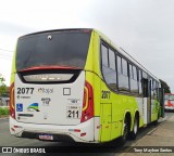 Itajaí Transportes Coletivos 2077 na cidade de Campinas, São Paulo, Brasil, por Tony Maykon Santos. Número da foto: #:id.