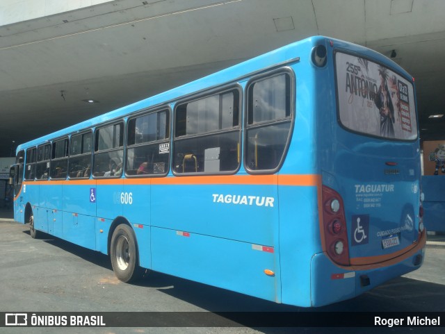 Taguatur - Taguatinga Transporte e Turismo 05606 na cidade de Brasília, Distrito Federal, Brasil, por Roger Michel. Número da foto: #13143463.