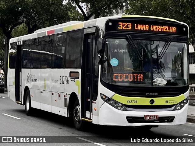 Viação Pavunense B32726 na cidade de Rio de Janeiro, Rio de Janeiro, Brasil, por Luiz Eduardo Lopes da Silva. Número da foto: #13142562.