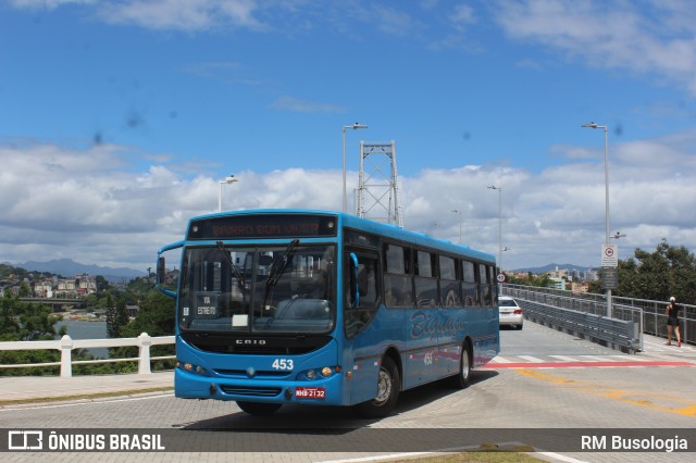 Biguaçu Transportes Coletivos Administração e Participação 453 na cidade de Florianópolis, Santa Catarina, Brasil, por RM Busologia. Número da foto: #13144515.