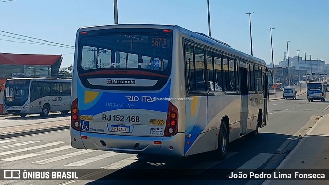 Rio Ita RJ 152.468 na cidade de Itaboraí, Rio de Janeiro, Brasil, por João Pedro Lima Fonseca. Número da foto: #13142642.