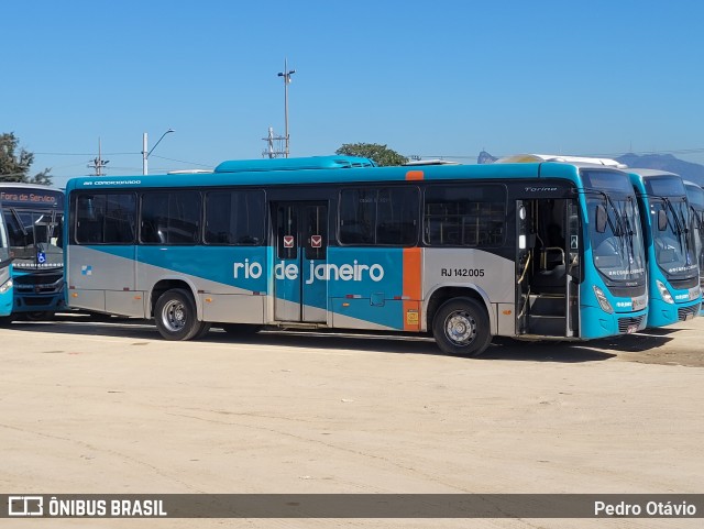 Expresso Rio de Janeiro RJ 142.005 na cidade de Niterói, Rio de Janeiro, Brasil, por Pedro Otávio. Número da foto: #13143678.
