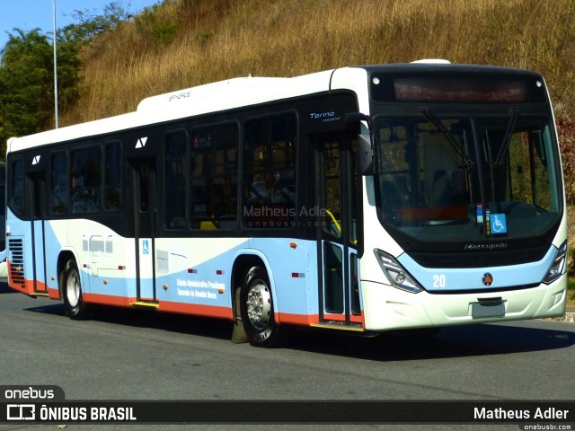 Auto Omnibus Floramar 20 na cidade de Belo Horizonte, Minas Gerais, Brasil, por Matheus Adler. Número da foto: #13143809.
