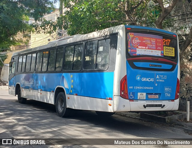 Viação Nossa Senhora das Graças A71520 na cidade de Rio de Janeiro, Rio de Janeiro, Brasil, por Mateus Dos Santos Do Nascimento. Número da foto: #13142910.