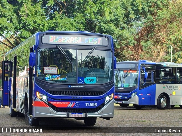 Viação Pirajuçara 11.596 na cidade de Campinas, São Paulo, Brasil, por Lucas Kevin. Número da foto: #13144147.