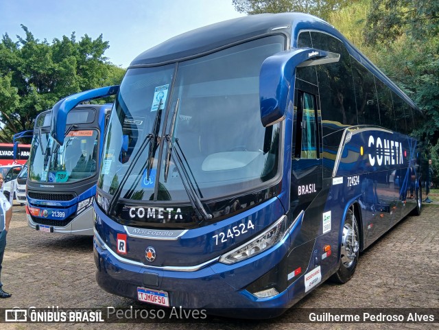 Viação Cometa 724524 na cidade de Campinas, São Paulo, Brasil, por Guilherme Pedroso Alves. Número da foto: #13144841.