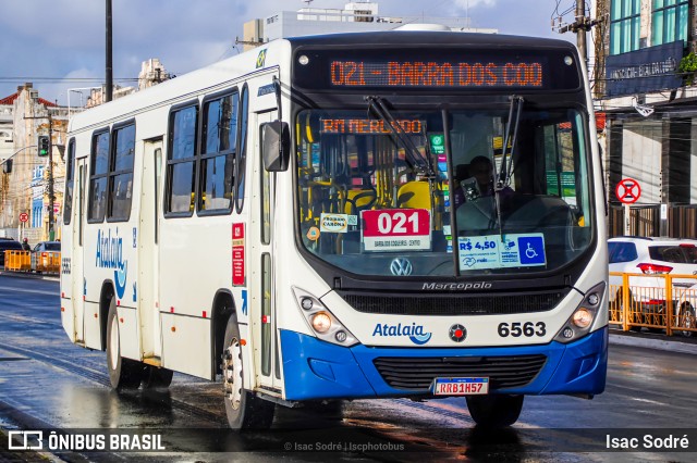 Viação Atalaia Transportes 6563 na cidade de Aracaju, Sergipe, Brasil, por Isac Sodré. Número da foto: #13144843.