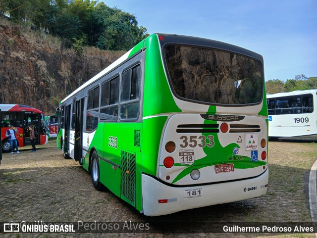Padova Coletivos 3533 na cidade de Campinas, São Paulo, Brasil, por Guilherme Pedroso Alves. Número da foto: #13142339.