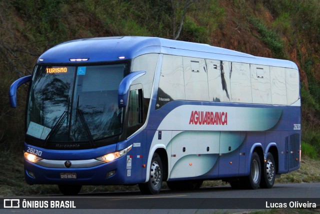 Viação Águia Branca 26130 na cidade de Itaperuna, Rio de Janeiro, Brasil, por Lucas Oliveira. Número da foto: #13143766.