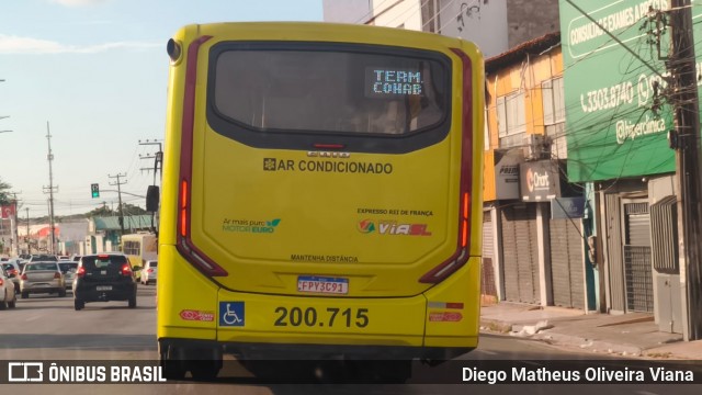 Expresso Rei de França 200.715 na cidade de São Luís, Maranhão, Brasil, por Diego Matheus Oliveira Viana. Número da foto: #13142771.