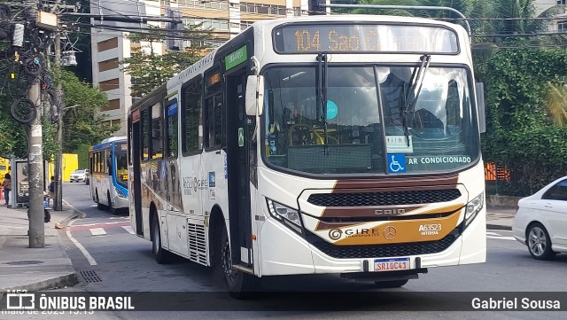 Erig Transportes > Gire Transportes A63523 na cidade de Rio de Janeiro, Rio de Janeiro, Brasil, por Gabriel Sousa. Número da foto: #13143132.