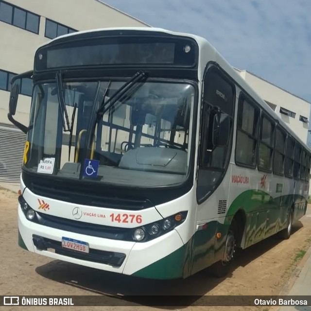 Viação Lira 14276 na cidade de Cabreúva, São Paulo, Brasil, por Otavio Barbosa. Número da foto: #13143704.
