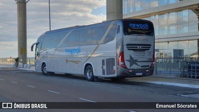 Newpoli Transportes 198 na cidade de Campinas, São Paulo, Brasil, por Emanuel Sócrates. Número da foto: #13143727.