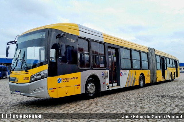 Transportes Capellini 32554 na cidade de Hortolândia, São Paulo, Brasil, por José Eduardo Garcia Pontual. Número da foto: #13144436.