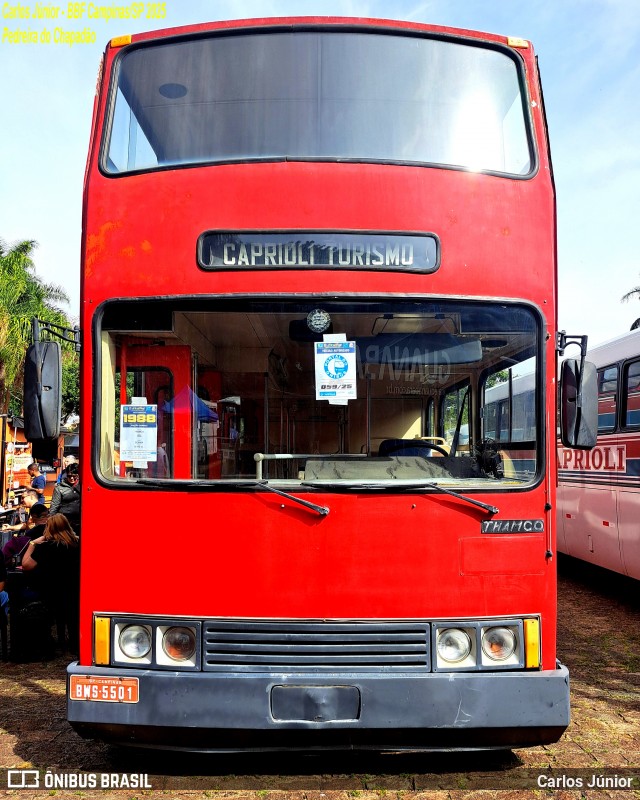 Viação Caprioli 5501 na cidade de Campinas, São Paulo, Brasil, por Carlos Júnior. Número da foto: #13142150.