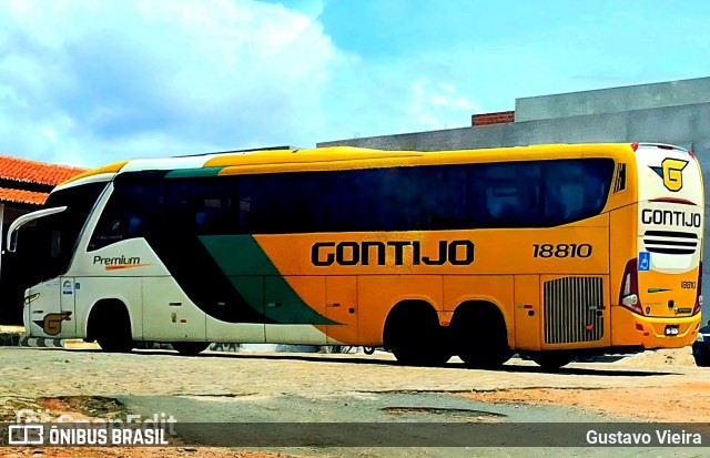 Empresa Gontijo de Transportes 18810 na cidade de Nossa Senhora da Glória, Sergipe, Brasil, por Gustavo Vieira. Número da foto: #13143085.