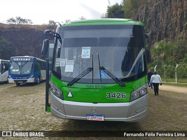 VB Transportes e Turismo 3426 na cidade de Campinas, São Paulo, Brasil, por Fernando Félix Ferreira Lima. Número da foto: #13143843.