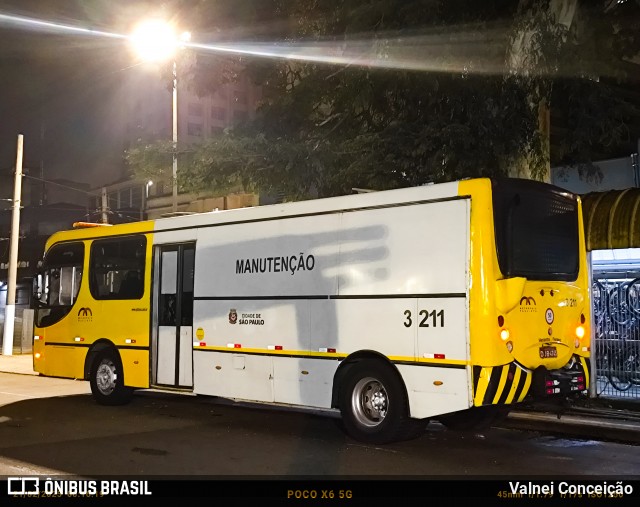 Viação Metrópole Paulista - Zona Leste 3 211 na cidade de São Paulo, São Paulo, Brasil, por Valnei Conceição. Número da foto: #13144679.