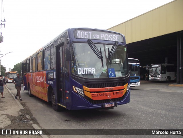 Evanil Transportes e Turismo RJ 132.146 na cidade de Duque de Caxias, Rio de Janeiro, Brasil, por Marcelo Horta. Número da foto: #13143505.