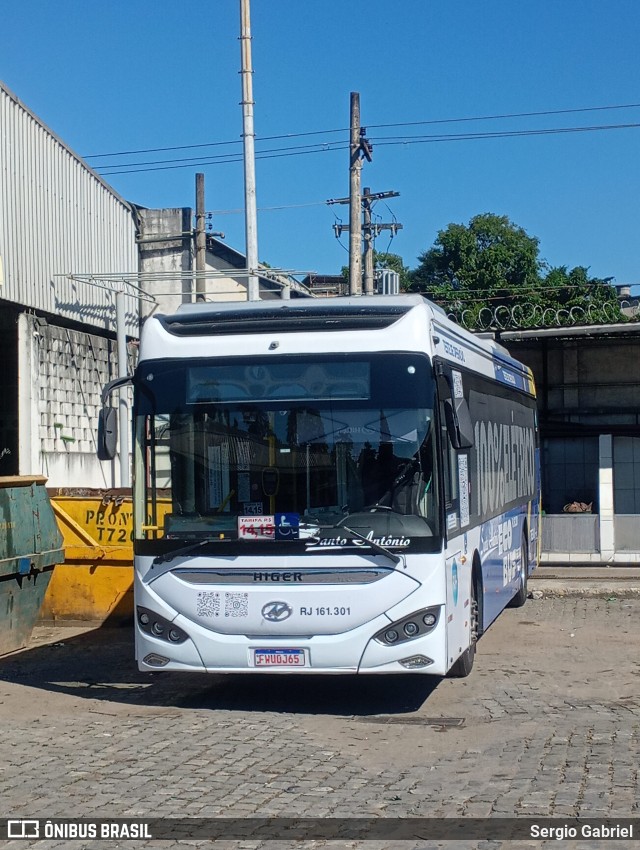 Transportes Santo Antônio RJ 161.301 na cidade de Duque de Caxias, Rio de Janeiro, Brasil, por Sergio Gabriel. Número da foto: #13142835.