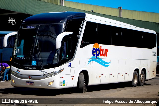 EPTur Turismo 7723 na cidade de Salvador, Bahia, Brasil, por Felipe Pessoa de Albuquerque. Número da foto: #13144704.