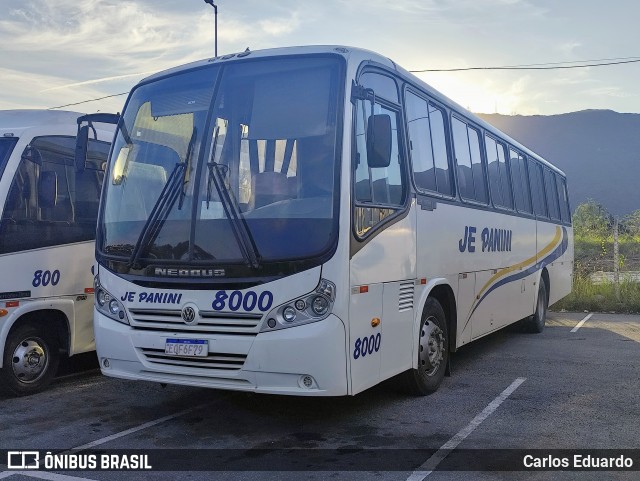 JE Panini Transportes 8000 na cidade de Cubatão, São Paulo, Brasil, por Carlos Eduardo. Número da foto: #13144758.