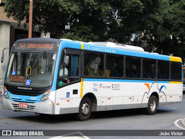 Transportes Futuro C30091 na cidade de Rio de Janeiro, Rio de Janeiro, Brasil, por João Victor. Número da foto: #13144826.