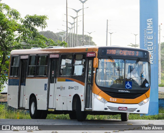 Itamaracá Transportes 1.519 na cidade de Abreu e Lima, Pernambuco, Brasil, por Ytalo Alves. Número da foto: #13143217.