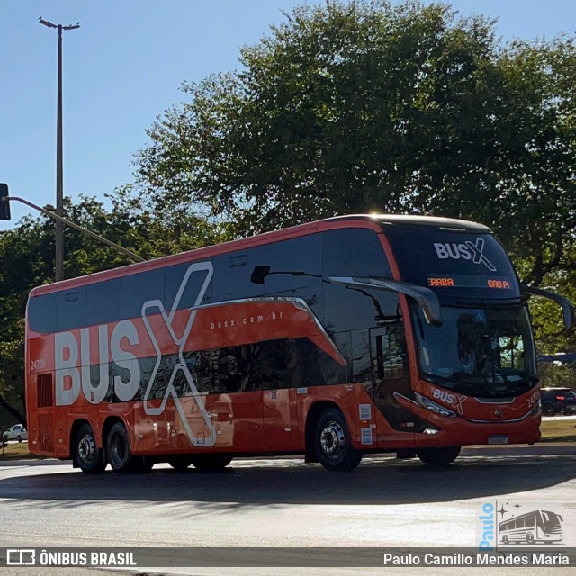 Bus X 24709 na cidade de Brasília, Distrito Federal, Brasil, por Paulo Camillo Mendes Maria. Número da foto: #13144863.