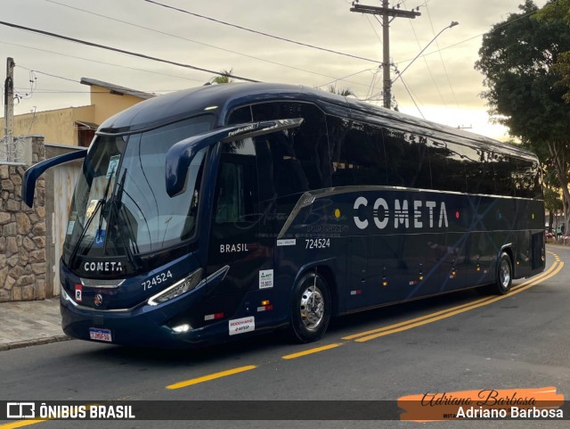 Viação Cometa 724524 na cidade de Campinas, São Paulo, Brasil, por Adriano Barbosa. Número da foto: #13142647.