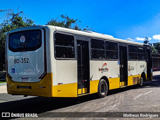 Belém Rio Transportes BD-352 na cidade de Belém, Pará, Brasil, por Matheus Rodrigues. Número da foto: #13143162.