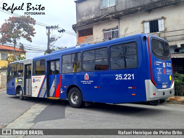 Del Rey Transportes 25.221 na cidade de Carapicuíba, São Paulo, Brasil, por Rafael Henrique de Pinho Brito. Número da foto: #13144726.