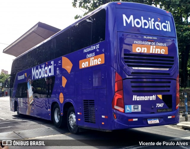 Expresso Itamarati 7347 na cidade de São José do Rio Preto, São Paulo, Brasil, por Vicente de Paulo Alves. Número da foto: #13142780.