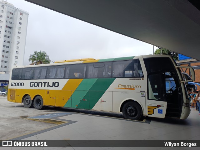 Empresa Gontijo de Transportes 12800 na cidade de Governador Valadares, Minas Gerais, Brasil, por Wilyan Borges . Número da foto: #13144003.